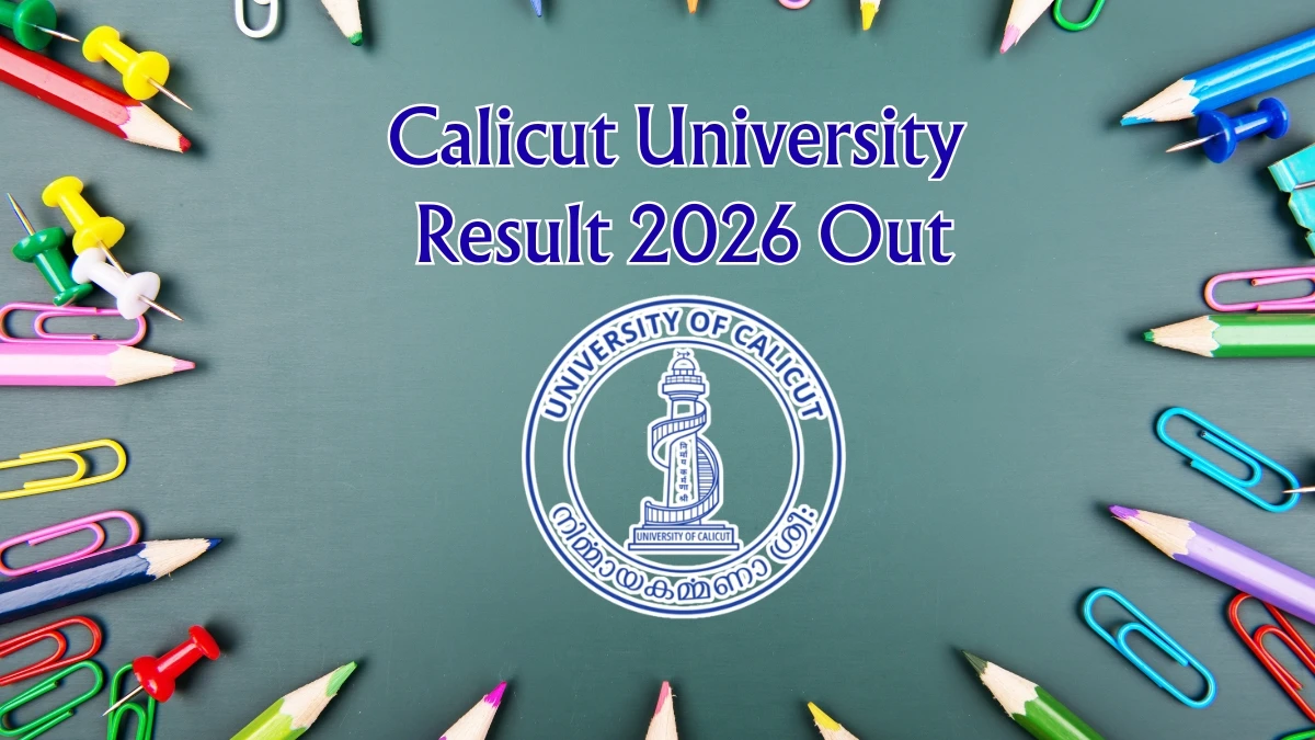 Calicut University Result 2026 Out