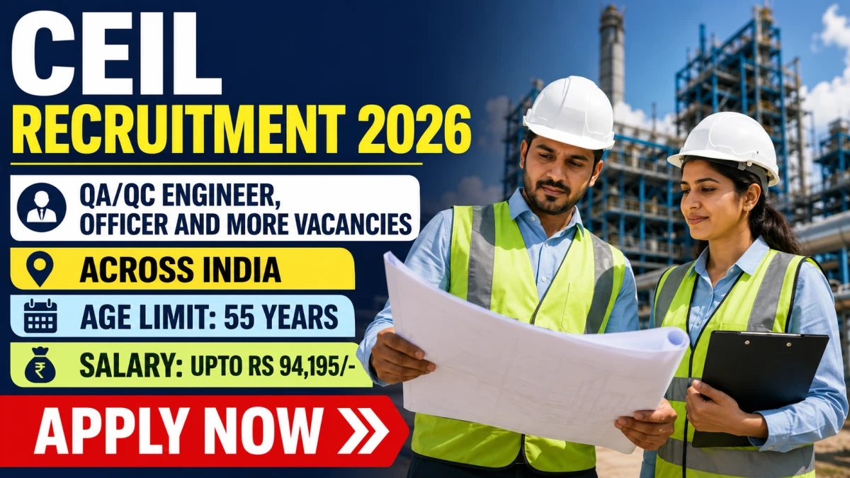 CEIL Recruitment 2026 Notification Out