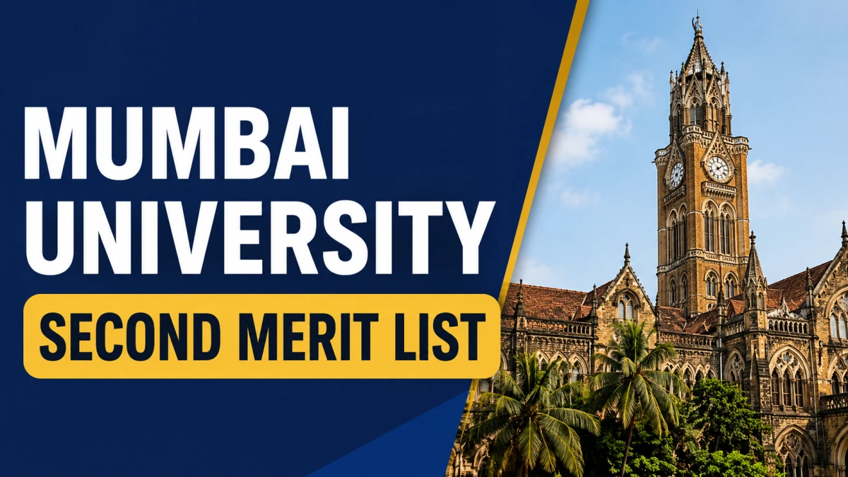 Mumbai University Second Merit List 2026