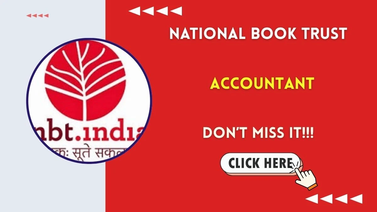 National Book Trust Accountant Recruitment 2026