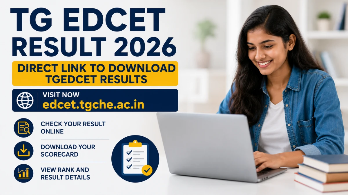 TG EDCET Result 2026 Out