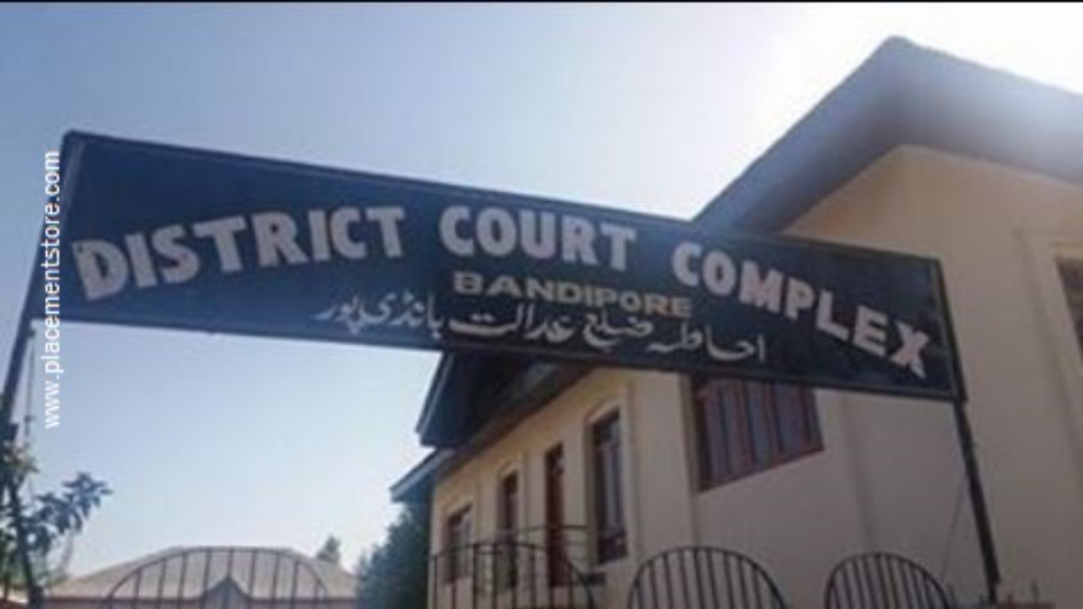 Bandipora Court Recruitment 2026 (eCourts.gov.in) Notification