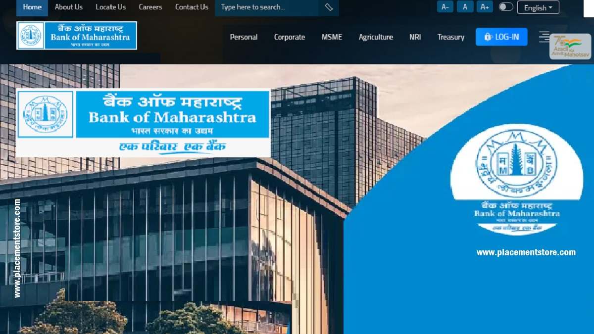 Bank of Maharashtra Recruitment 2026 » Apply Clerk, PO & Other Post