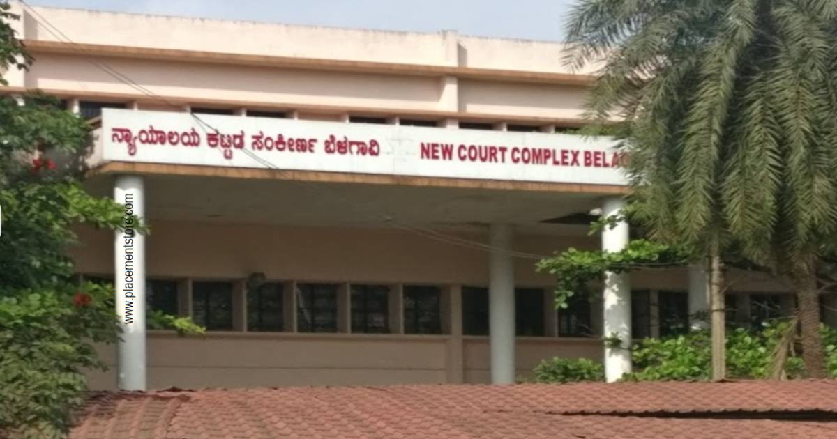 Belagavi Court Recruitment 2026 (eCourts.gov.in) Notification
