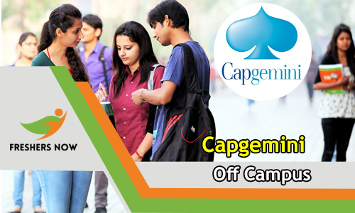 Capgemini Off Campus 2026 Drive for 2027, 2026, 2025 Freshers