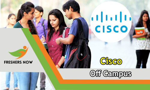 Cisco Off Campus 2026 Drive for 2027, 2026, 2025 Batch Freshers