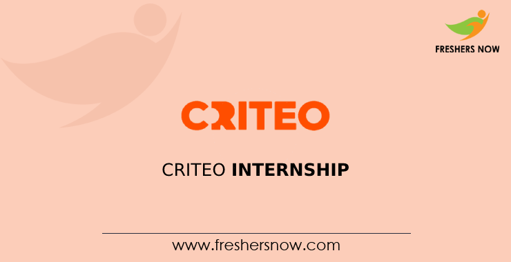 Criteo Criteo Internship for 2027, 2026 batch freshers