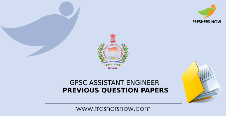 GPSC AE Previous Question Papers PDF Download