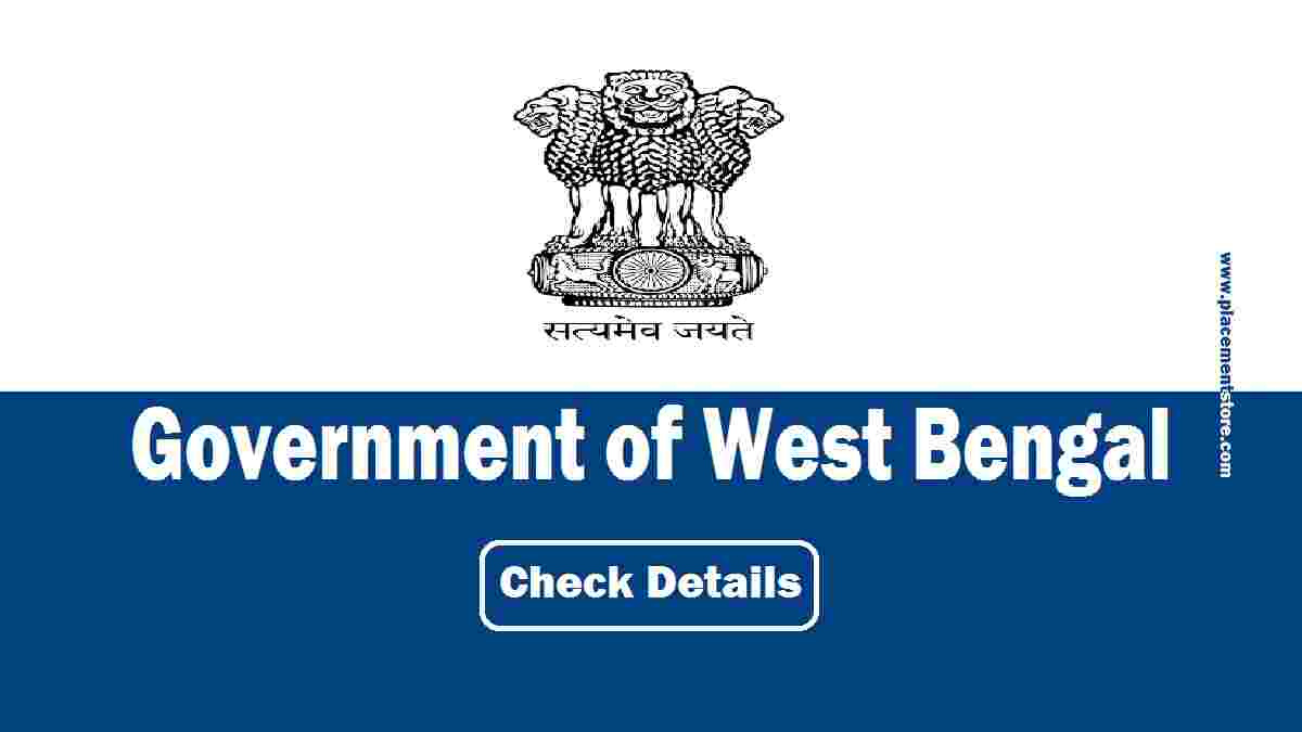 Latest West Bengal Govt Job Notifications 2026 » New Updates