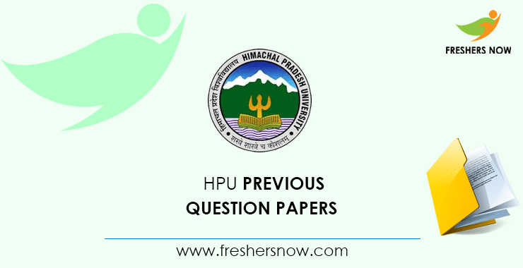 HPU Clerk Previous Question Papers PDF