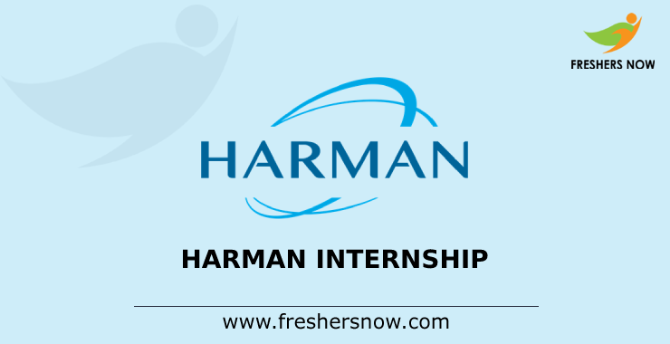 Harman Internship for 2027, 2026 batch freshers