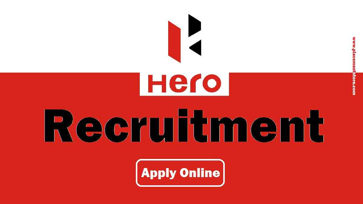 Hero Motocorp Recruitment 2026 » Apply Online, Selection Process for Various Posts