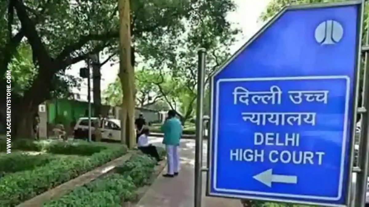 Delhi High Court Recruitment 2026 (eCourts.gov.in) Notification