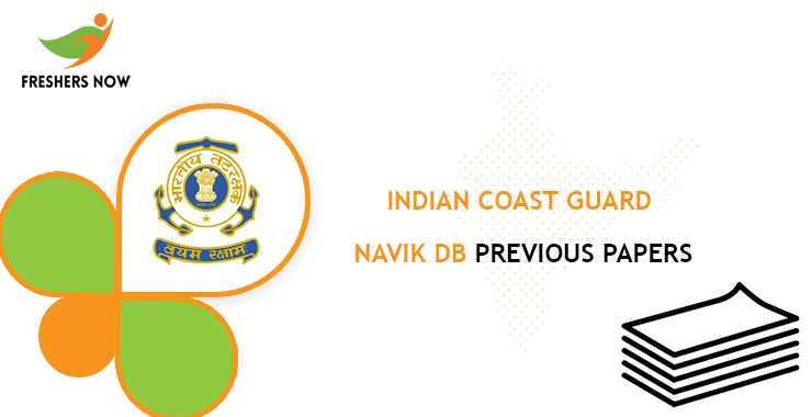 Indian Coast Guard Navik, Yantrik Previous Question Papers PDF