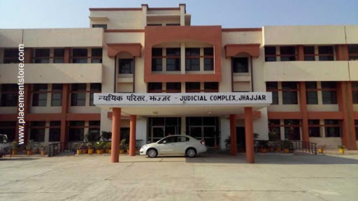 Jhajjar Court Recruitment 2026 (eCourts.gov.in) Notification