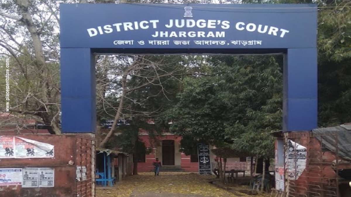 Jhargram Court Recruitment 2026 (eCourts.gov.in) Notification