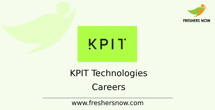 KPIT Technologies Off Campus 2026