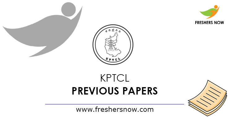 KPTCL Previous Papers PDF | AE, AEE, JE, & Jr Personal Assistant