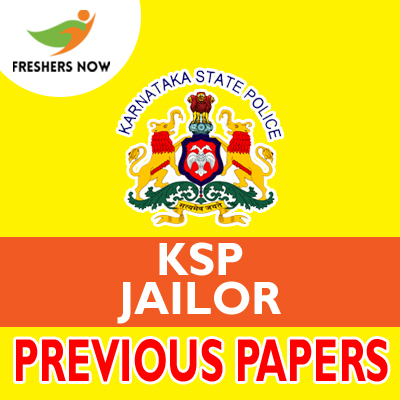 KSP Jailor Previous Papers PDF Download