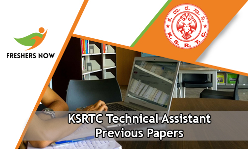KSRTC Technical Assistant Previous Papers PDF Download