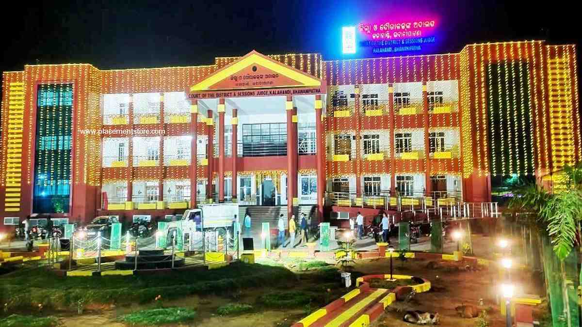 Kalahandi Court Recruitment 2026 (eCourts.gov.in) Notification