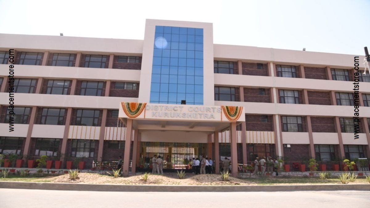 Kurukshetra Court Recruitment 2026 (eCourts.gov.in) Notification