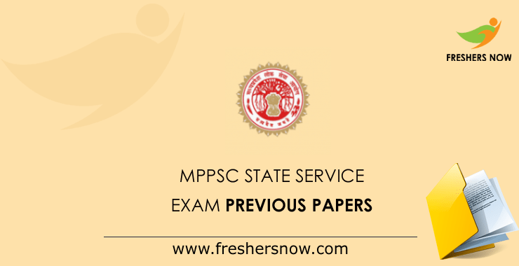 MPPSC State Service Exam Previous Question Papers