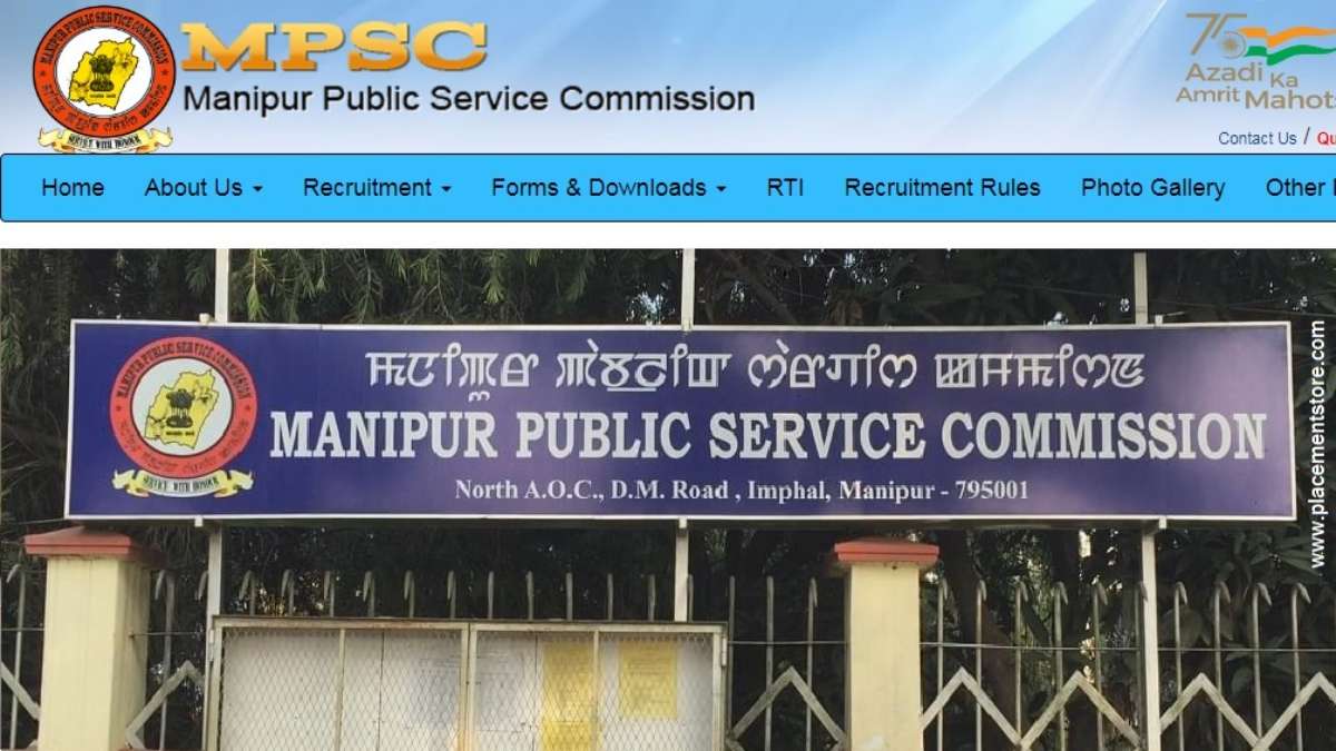 Manipur PSC Recruitment 2026 » Apply Online Latest Notifications
