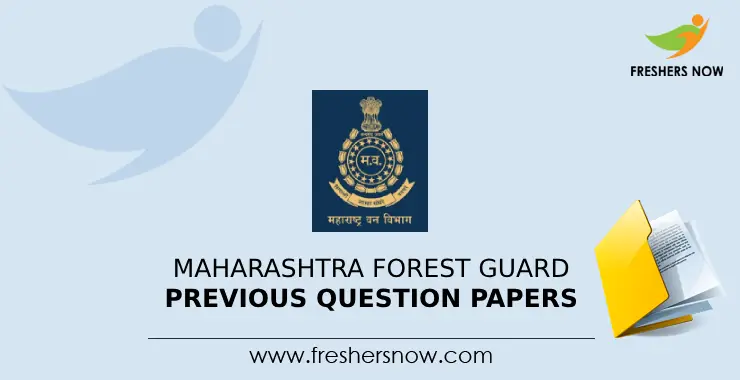 Maharashtra Forest Guard Previous Question Papers PDF