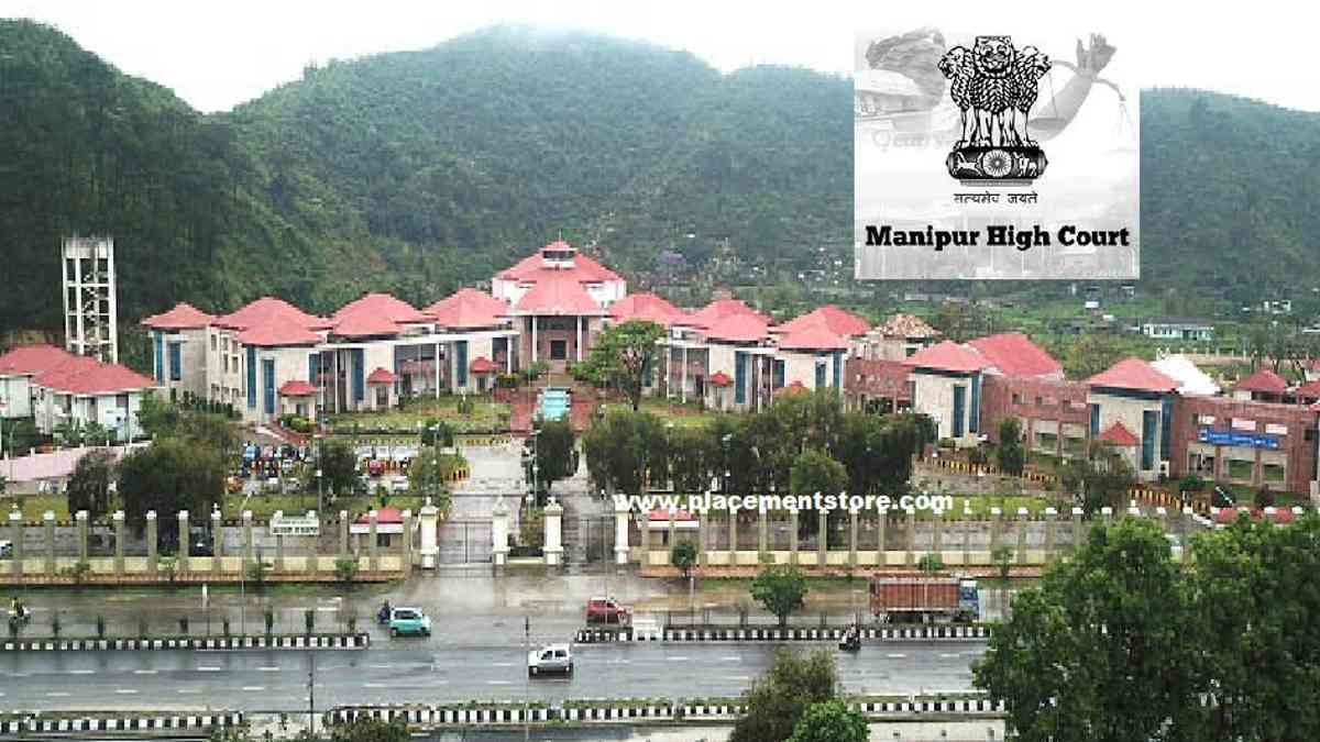 Manipur High Court Recruitment 2026 (eCourts.gov.in) Notification