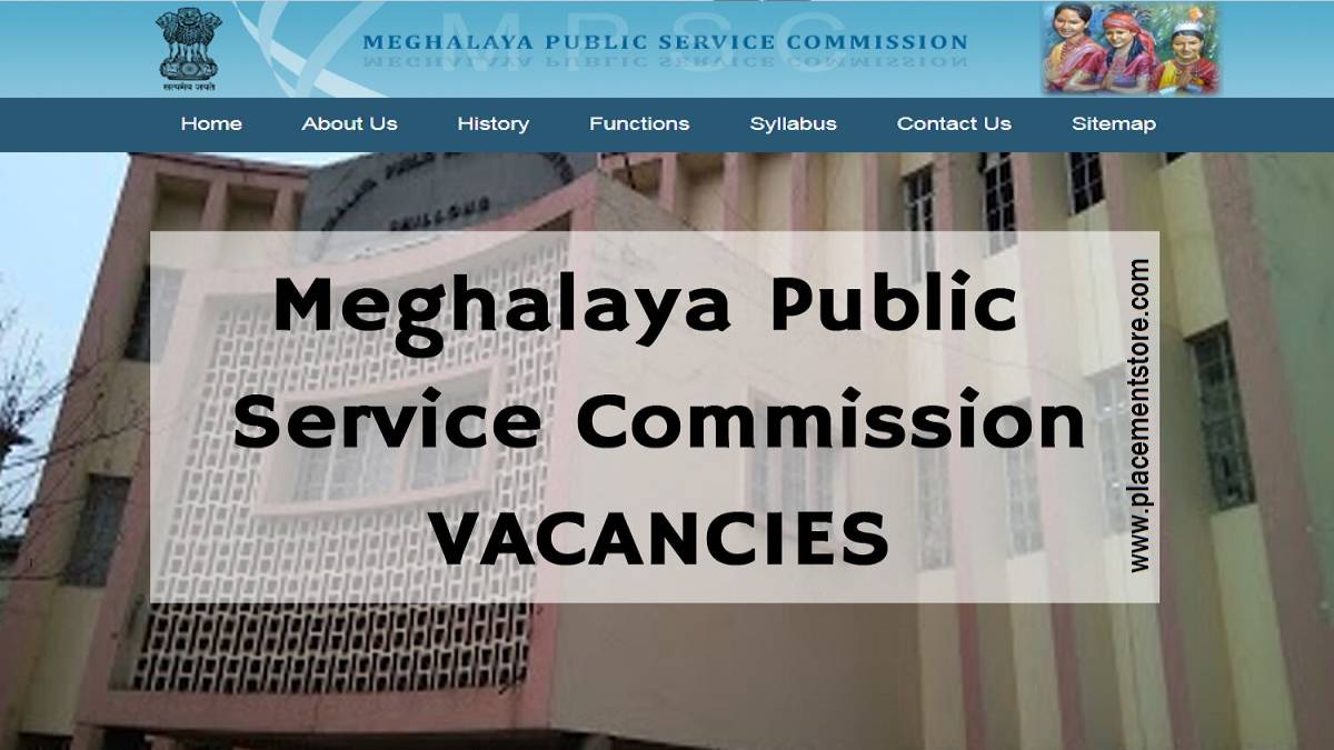Meghalaya PSC Jobs 2026 » Apply Online Latest Notifications
