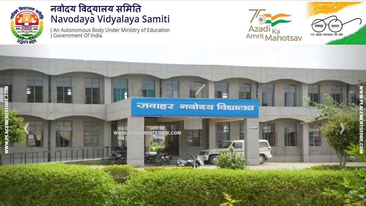 NVS Recruitment 2026 » Notification for Apply Online Various Posts