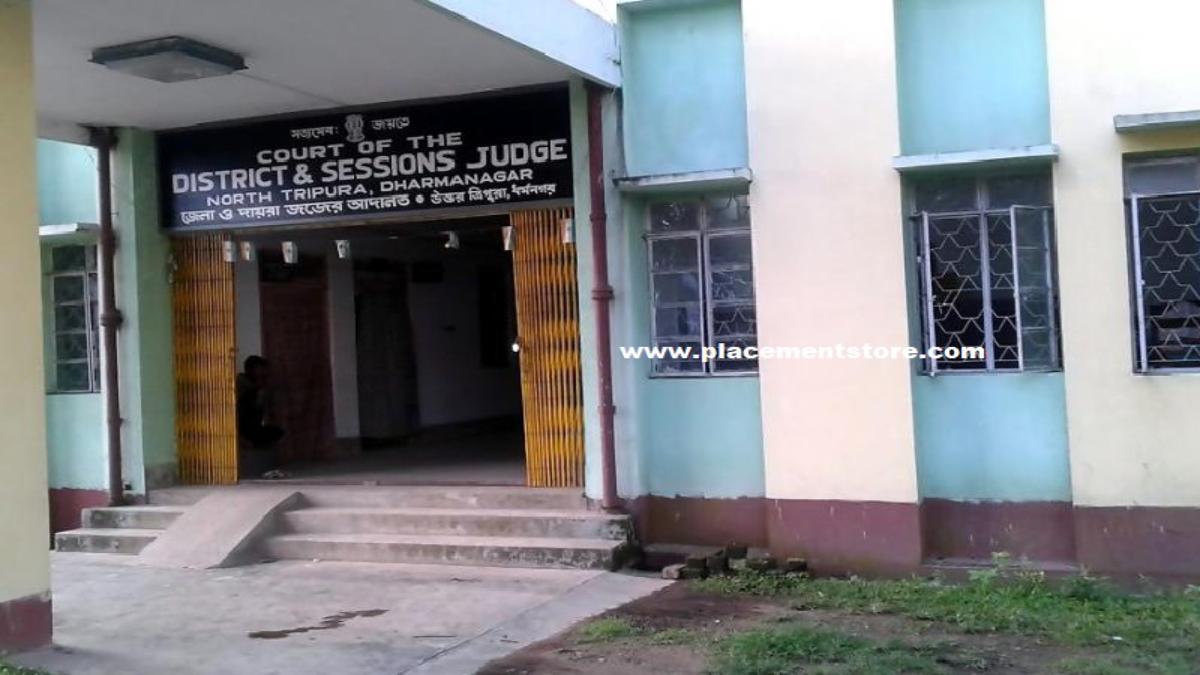 North Tripura Court Recruitment 2026 (eCourts.gov.in) Notification