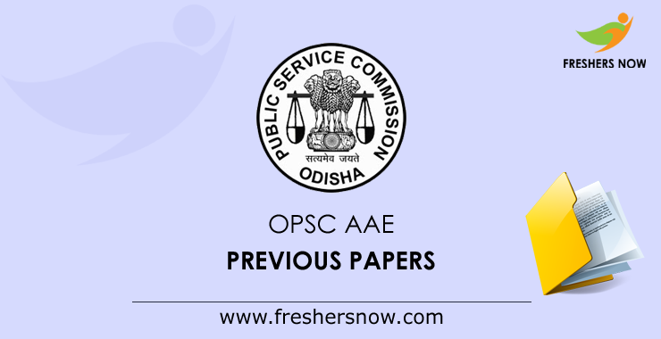 OPSC AAE Previous Question Papers PDF Download