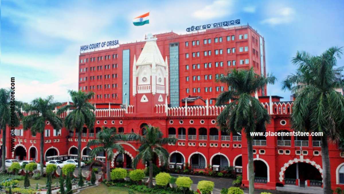 Odisha High Court Recruitment 2026 (orissahighcourt.nic.in) Notification