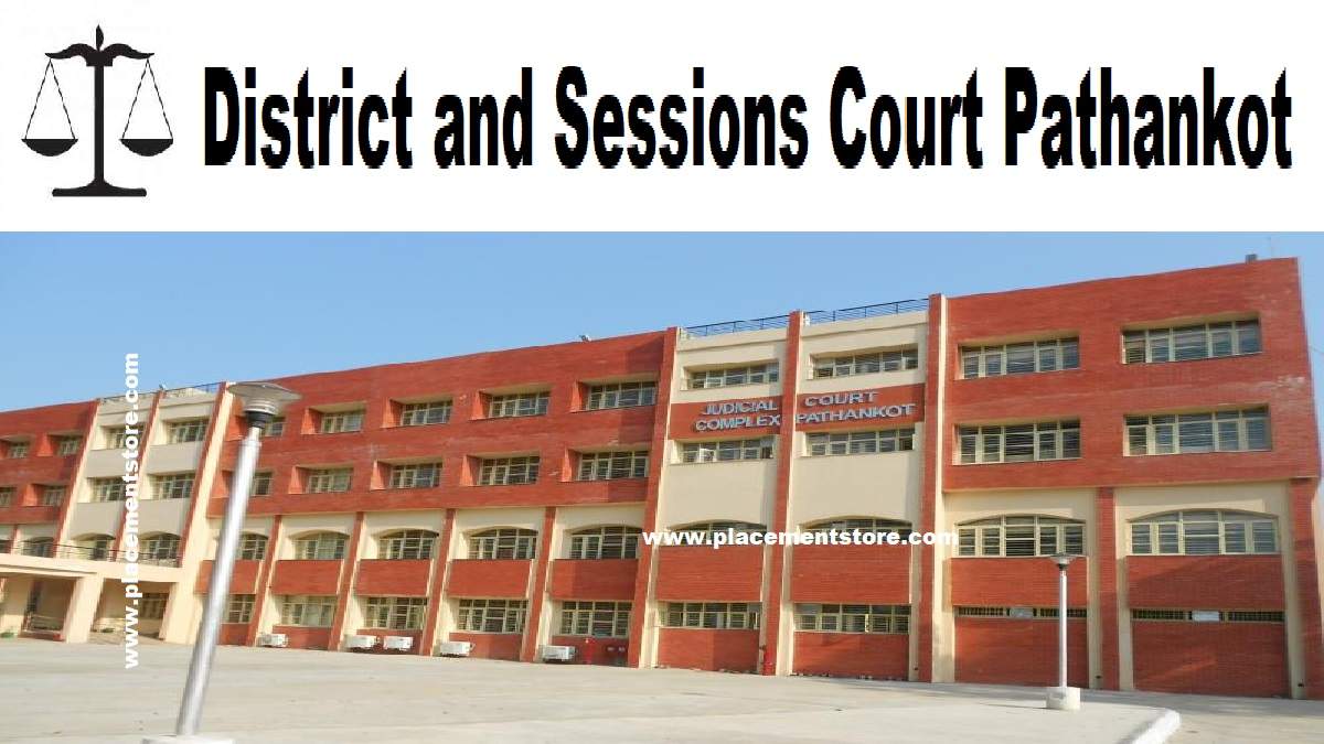 Pathankot Court Recruitment 2026 (eCourts.gov.in) Notification