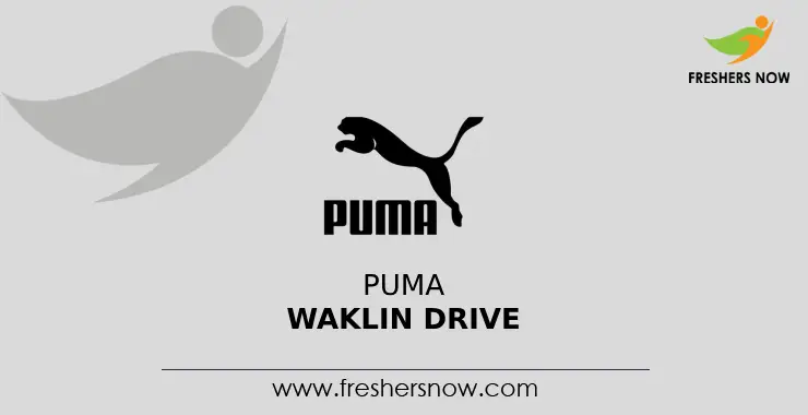 Puma Walkin Drive 2026 for Retail Sales Associate & Supervisor