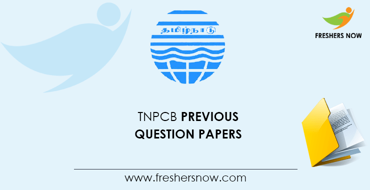 TNPCB AE Previous Question Papers PDF