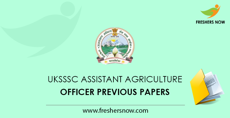 UKSSSC AAO Previous Papers PDF