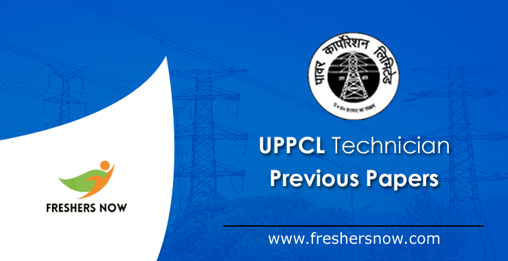 UPPCL Technician Previous Question Papers PDF Download
