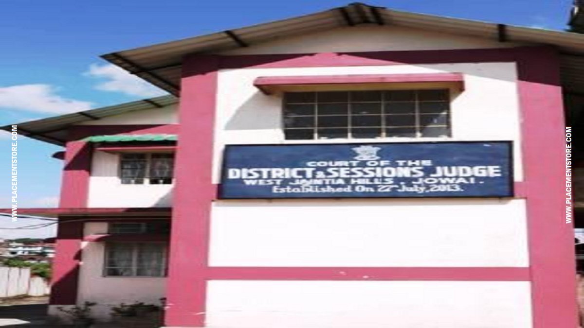 West Jaintia Hills Court Recruitment 2026 (eCourts.gov.in) Notification