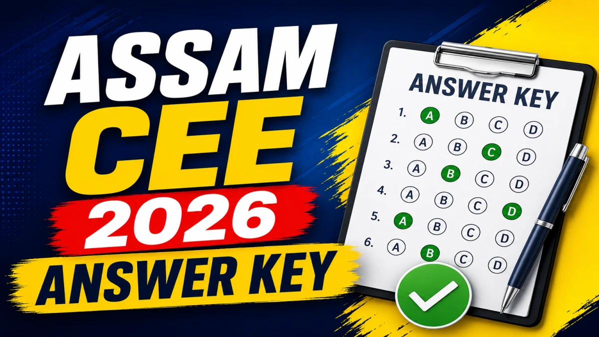 Assam CEE Answer Key 2026 (Out)