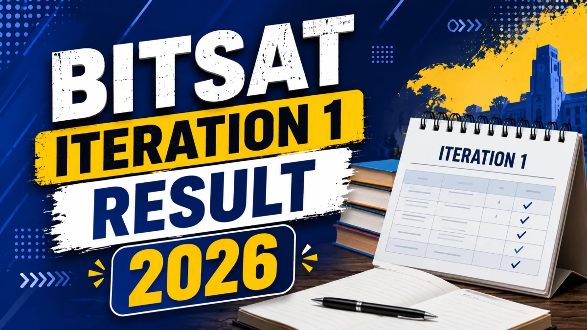 BITSAT Iteration 1 Result 2026