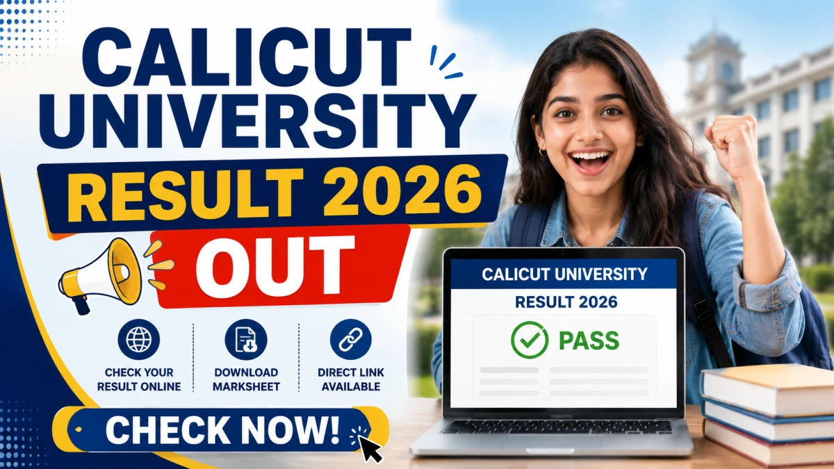 Calicut University Result 2026 Out