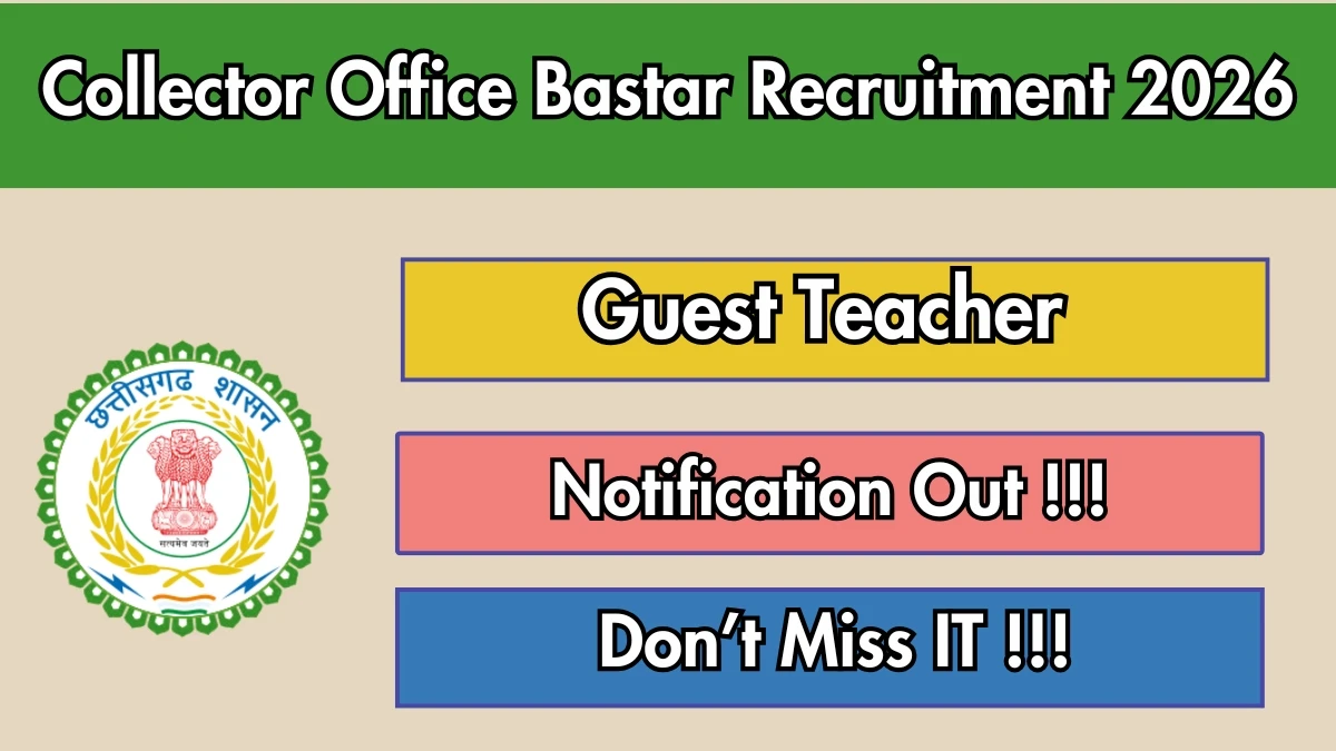 Collector Guest Teacher Recruitment 2026