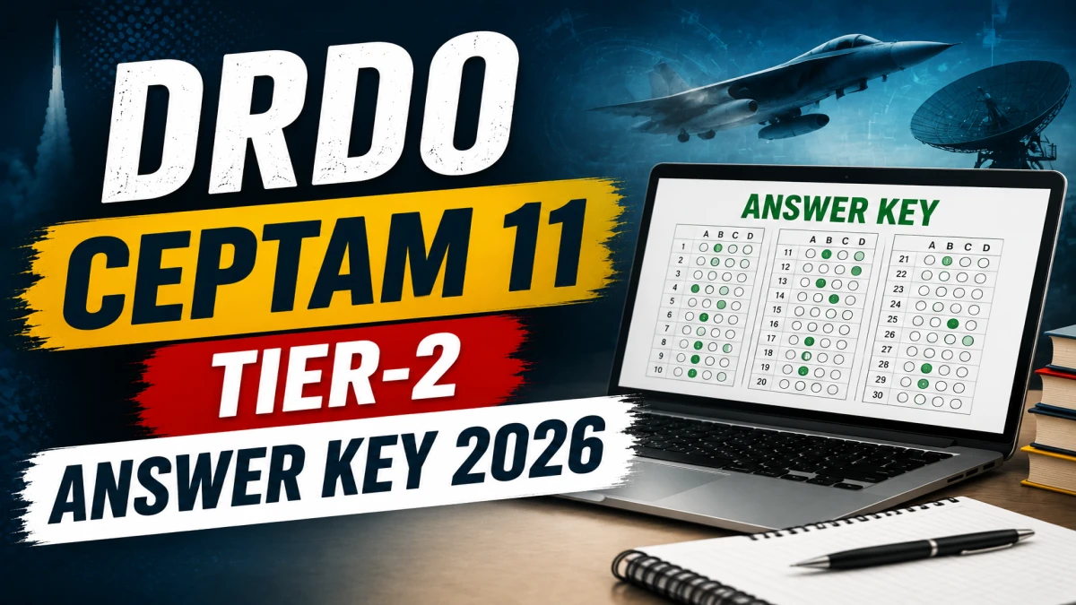 DRDO CEPTAM 11 Tier-2 Answer Key 2026 OUT