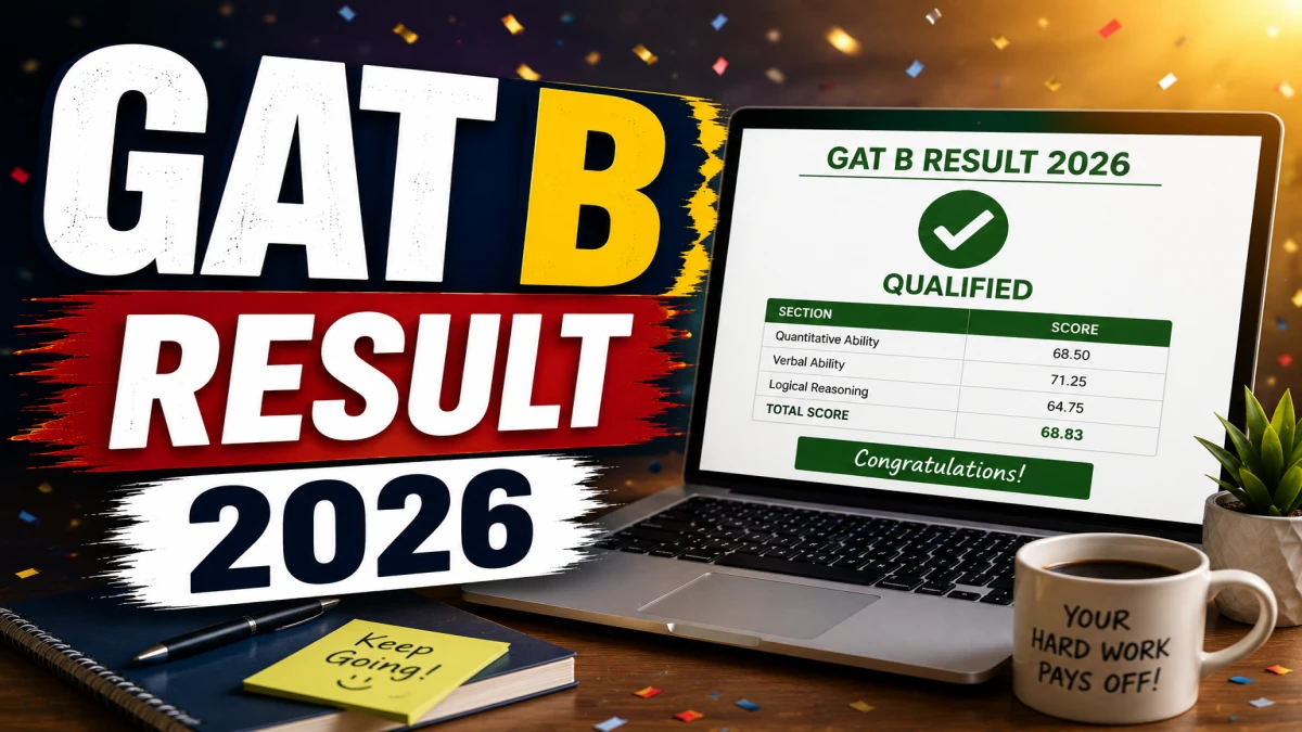 GAT B Result 2026 Out