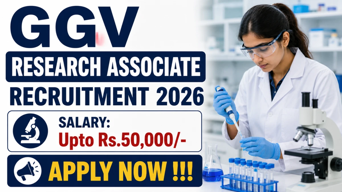 GGV Research Associate Recruitment 2026
