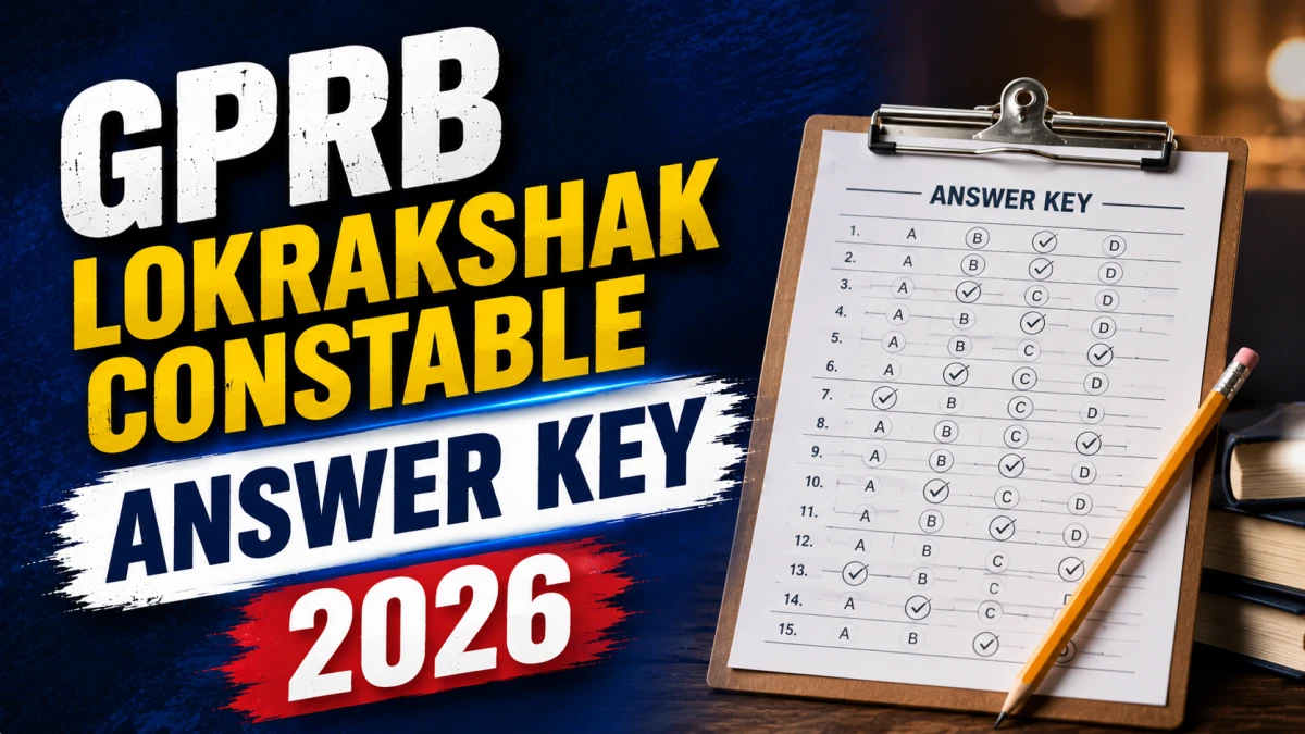 GPRB Lokrakshak Constable Provisional Answer Key 2026 Out