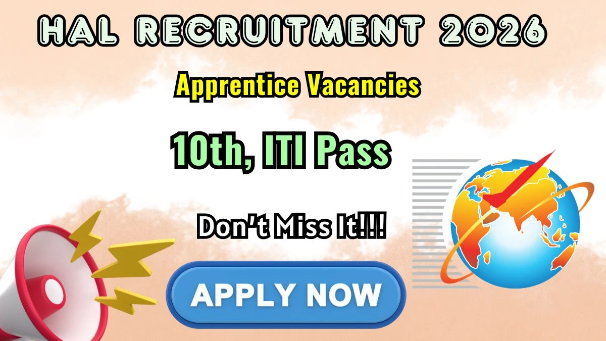 HAL Apprentice Recruitment 2026 – Apply Online